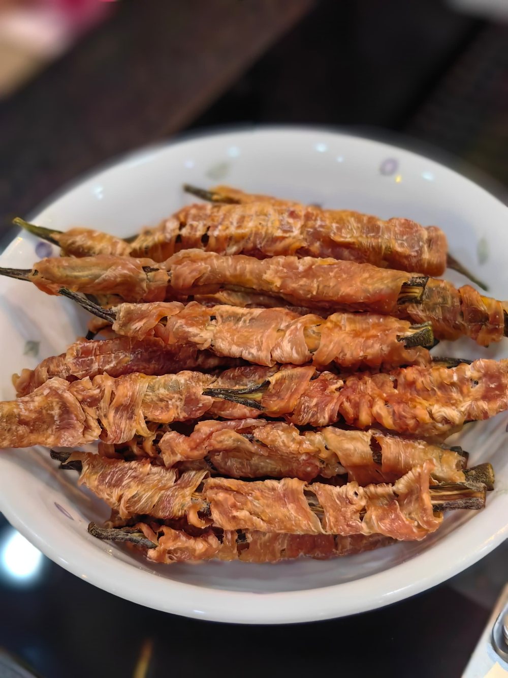 Okra Chicken Roll