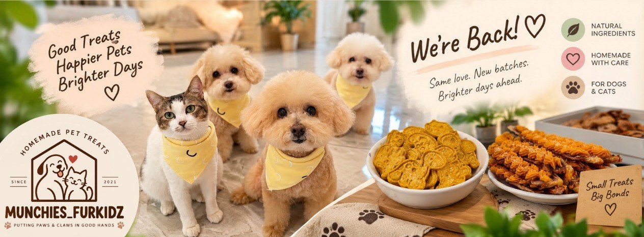 Munchies Furkidz relaunch banner